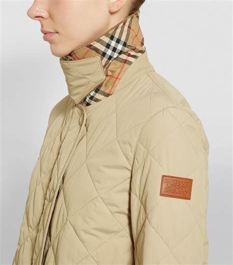 burberry boys quilted jacket|Burberry twill barn jacket.